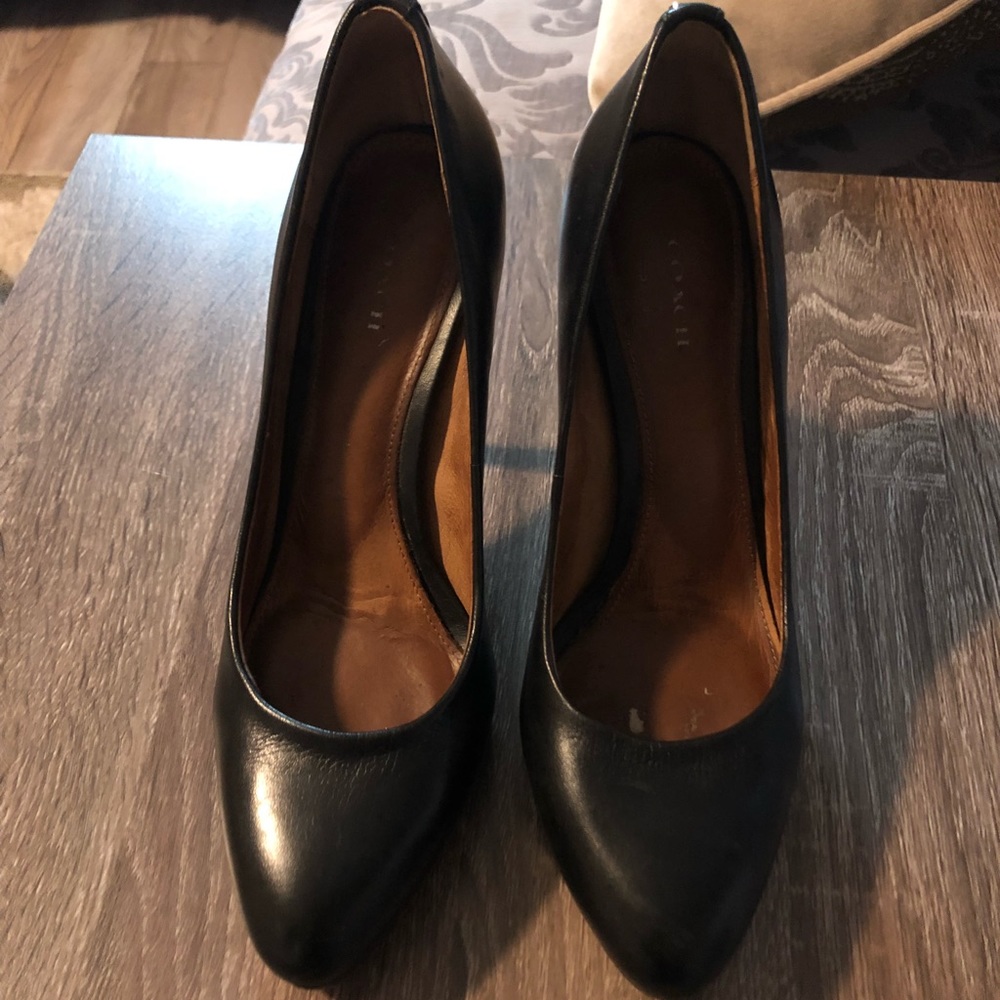 Coach dress heels